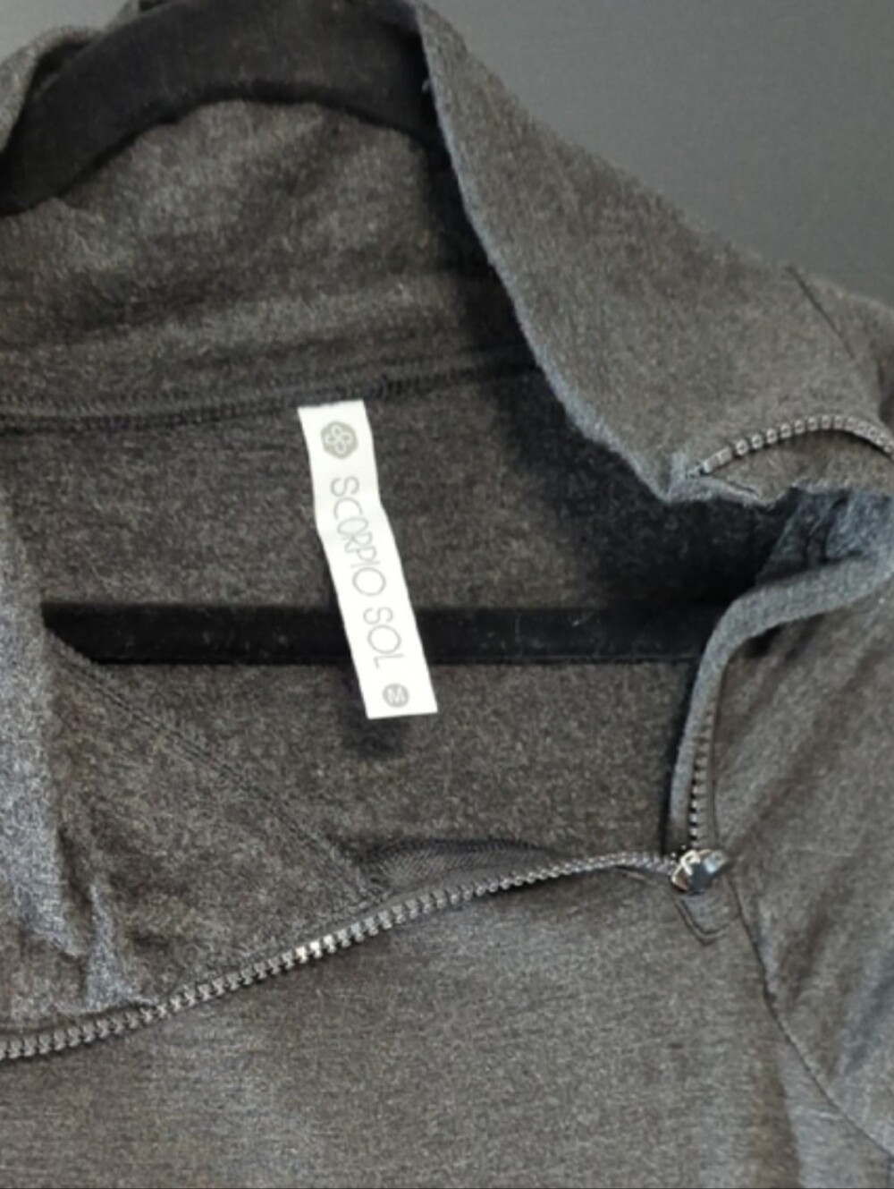Scorpio Sol Asymmetrical Zip-Up Hoodie